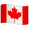 Flag: Canada Emoji 🇨🇦 image - WhatsApp style