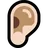Ear: Light Skin Tone