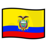 Flag: Ecuador Emoji 🇪🇨 image - Emojidex style