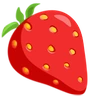 Emoji Eper 🍓 image - Facebook Messenger (2016) style