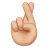 Crossed Fingers: Medium-Light Skin Tone