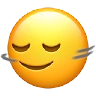 Head Shaking Horizontally Emoji 🙂‍↔️ image - Apple style