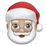 Santa Claus: Medium-Light Skin Tone Emoji 🎅🏼 image - Huawei Harmony OS style