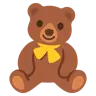 Emoji Teddi maci 🧸 image - Google Noto Color style