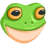 Rã Rosto Emoji 🐸 image - Facebook Messenger (2016) style