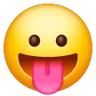 Face With Tongue Emoji 😛 image - Samsung style