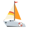 Voilier Emoji ⛵ image - EmojiTwo style