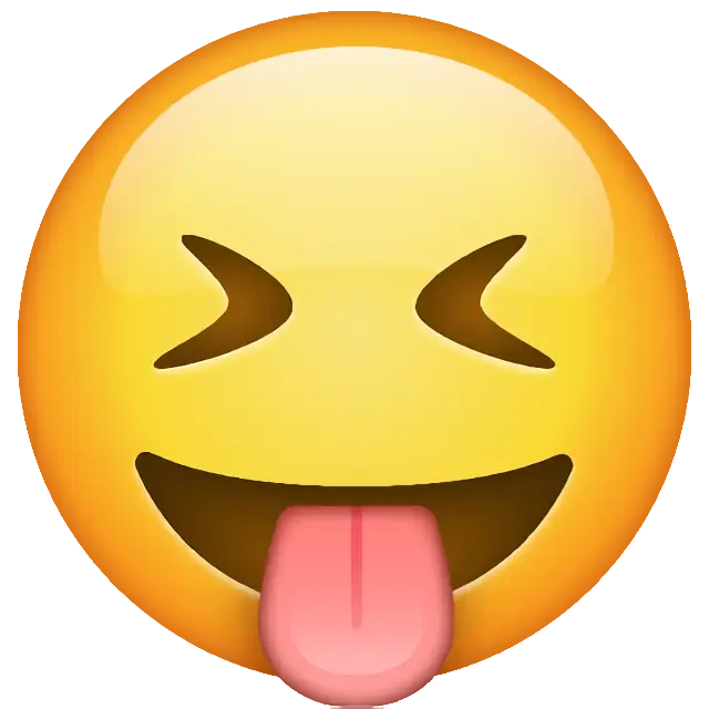 Squinting Face With Tongue