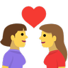 Kiss: Woman, Woman Emoji 👩‍❤️‍💋‍👩 image - Skype style