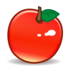 Pomme rouge Emoji 🍎 image - Emojidex style