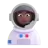 Woman Astronaut: Medium-Dark Skin Tone
