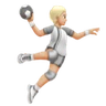 Person Playing Handball: Medium-Light Skin Tone Emoji 🤾🏼 image - Huawei Harmony OS style