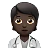 Health Worker: Dark Skin Tone