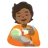 Person Feeding Baby: Medium-Dark Skin Tone