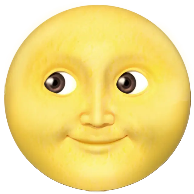 Full Moon Face