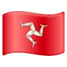 Flag: Isle Of Man Emoji 🇮🇲 image - Samsung style
