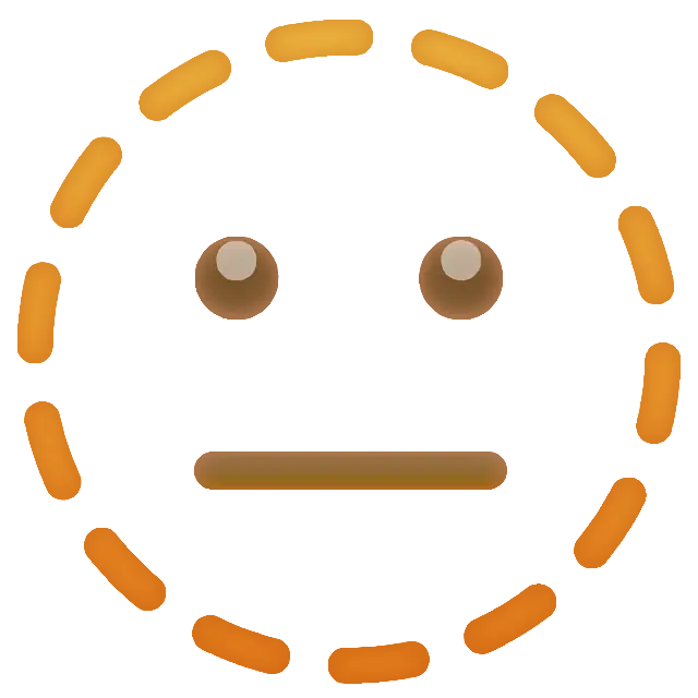 Dotted Line Face