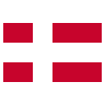 Flag: Denmark Emoji 🇩🇰 image - SerenityOS style