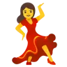 ダンサー Emoji 💃 image - Google Noto Color style