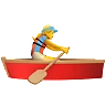Woman Rowing Boat Emoji 🚣‍♀️ image - Apple style