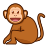 モンキー Emoji 🐒 image - Emojidex style