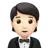 Person In Tuxedo: Light Skin Tone