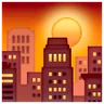 Sunset Emoji 🌇 image - Samsung style