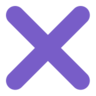무거운 곱셈 X Emoji ✖ image - Microsoft Classic 2D style