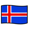 Flag: Iceland Emoji 🇮🇸 image - Emojidex style