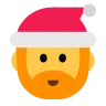 Weihnachtsmann Emoji 🎅 image - Tossface style