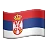 Flag: Serbia