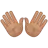 Open Hands: Medium Skin Tone