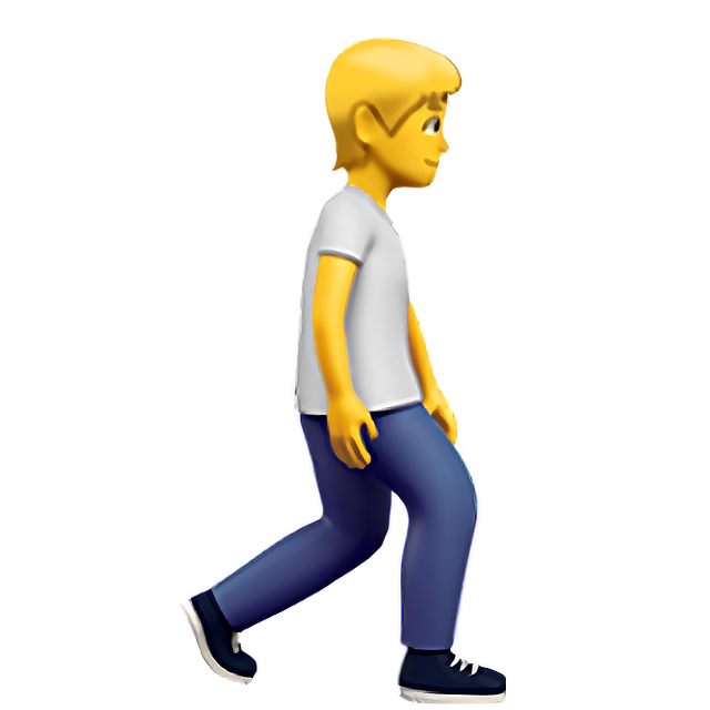 Person Walking Facing Right