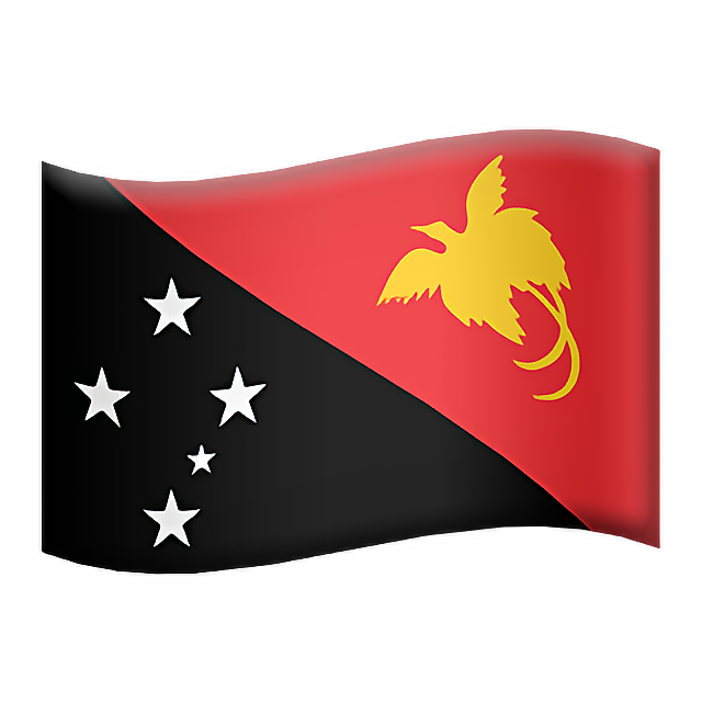 Flag: Papua New Guinea