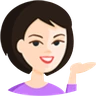Person Tipping Hand: Light Skin Tone Emoji 💁🏻 image - Facebook Messenger (2016) style