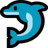 Dolphin Emoji 🐬 image - Microsoft Windows 10 Segoe UI Emoji style