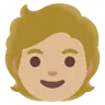 Person: Medium-Light Skin Tone Emoji 🧑🏼 image - Google Noto Color style