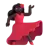 Woman Dancing: Dark Skin Tone