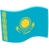 Flag: Kazakhstan Emoji 🇰🇿 image - Facebook Messenger (2016) style