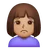 Woman Frowning: Medium Skin Tone