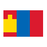 Flag: Mongolia Emoji 🇲🇳 image - SerenityOS style