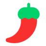 Emoji Csípős paprika 🌶 image - Microsoft Classic 2D style