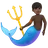 Merman: Dark Skin Tone