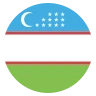 Flag: Uzbekistan Emoji 🇺🇿 image - EmojiTwo style