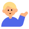 Man Tipping Hand: Medium-Light Skin Tone Emoji 💁🏼‍♂️ image - Tossface style