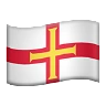 Flag: Guernsey Emoji 🇬🇬 image - Apple style