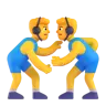 Men Wrestling Emoji 🤼‍♂️ image - Microsoft 3D Fluent style