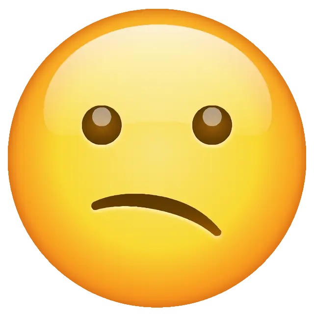 Confused Face