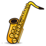 サックス Emoji 🎷 image - Emojidex style