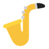 Saksofon Emoji 🎷 image - Microsoft Classic 2D style